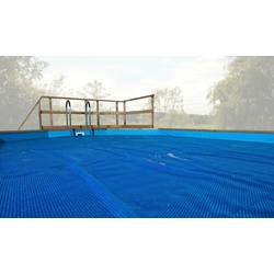 Pool-Abdeckplane WEKA Planen Gr. B/L: 200 cm x 410 cm, blau Poolplanen für Rechteckpool Gr. 1