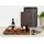 Continenta Tranchierbrett Walnuss 1-St 32,5 x 46 cm Beige