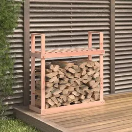 vidaXL Kaminholzregal Massivholz 110 x 35 x 108,5 cm