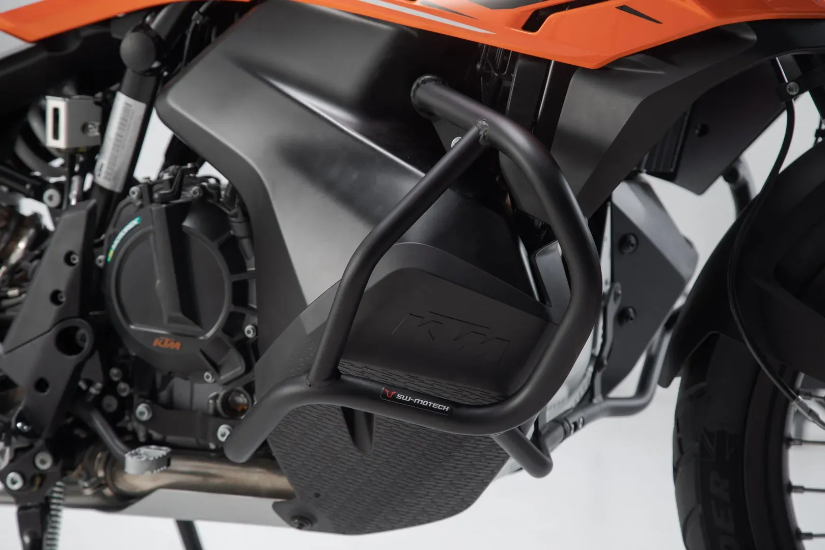 SW-Motech Crash bar - Zwart. KTM 790 Adventure/ 790 Adventure R (19-)., zwart, Eén maat