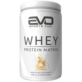 evo sports fuel Whey Protein Vanille Shake 800 g