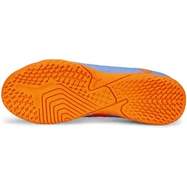 Puma Future Play It Junior Hallenschuhe Kinder Blue Glimmer/Puma White/Ultra Orange 31