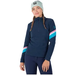 Rossignol Strawpile Fleece Mit Halbem Reißverschluss - Dark Navy - XS