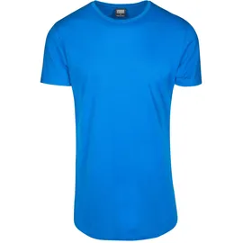URBAN CLASSICS Shaped Long Tee blau M
