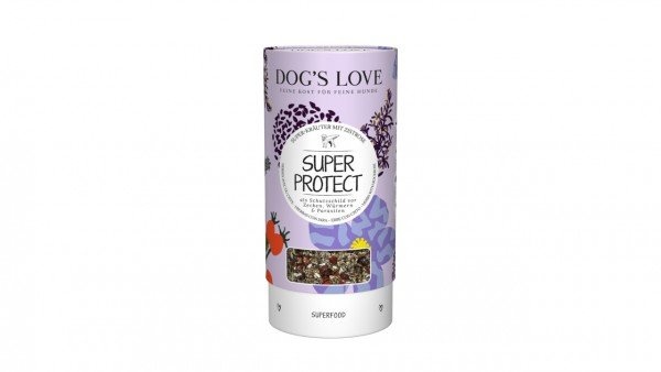 Dog's Love SUPER PROTECT Zecken/Flöhe/Würmer 70 Gramm Nahrungsergänzung für Hunde