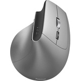 Hama EMW-700 Vertical Ergonomic Multi Device Mouse, grau/schwarz, USB/Bluetooth (182691)