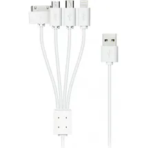 Xlayer Octopus 4-IN-1 - Lightning-Kabel -> mini-USB Typ B, Dock-Anschluss,