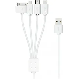 Xlayer Octopus 4-IN-1 - Lightning-Kabel -> mini-USB Typ B, Dock-Anschluss,