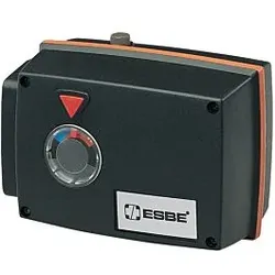 ESBE Stellmotor 12050700 92-2, Laufzeit 90° 120 s, Drehmoment 15 Nm, 3-Punkt 24 V AC