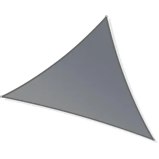 toboli Sonnensegel Dreieck 5x5x7m Windfester Sonnenschutz UV 30+ für Garten, Terrasse Balkon