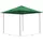 Quick Star Ersatzdach Pavillon 3x3 m Grün 2,97 x 2,97 x 0,01 m