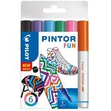 Pilot Pen PILOT Pintor FUN fein 6er Set