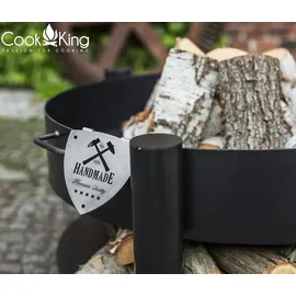 Cook King Feuerschale MONTANA Ø 70 cm Grau