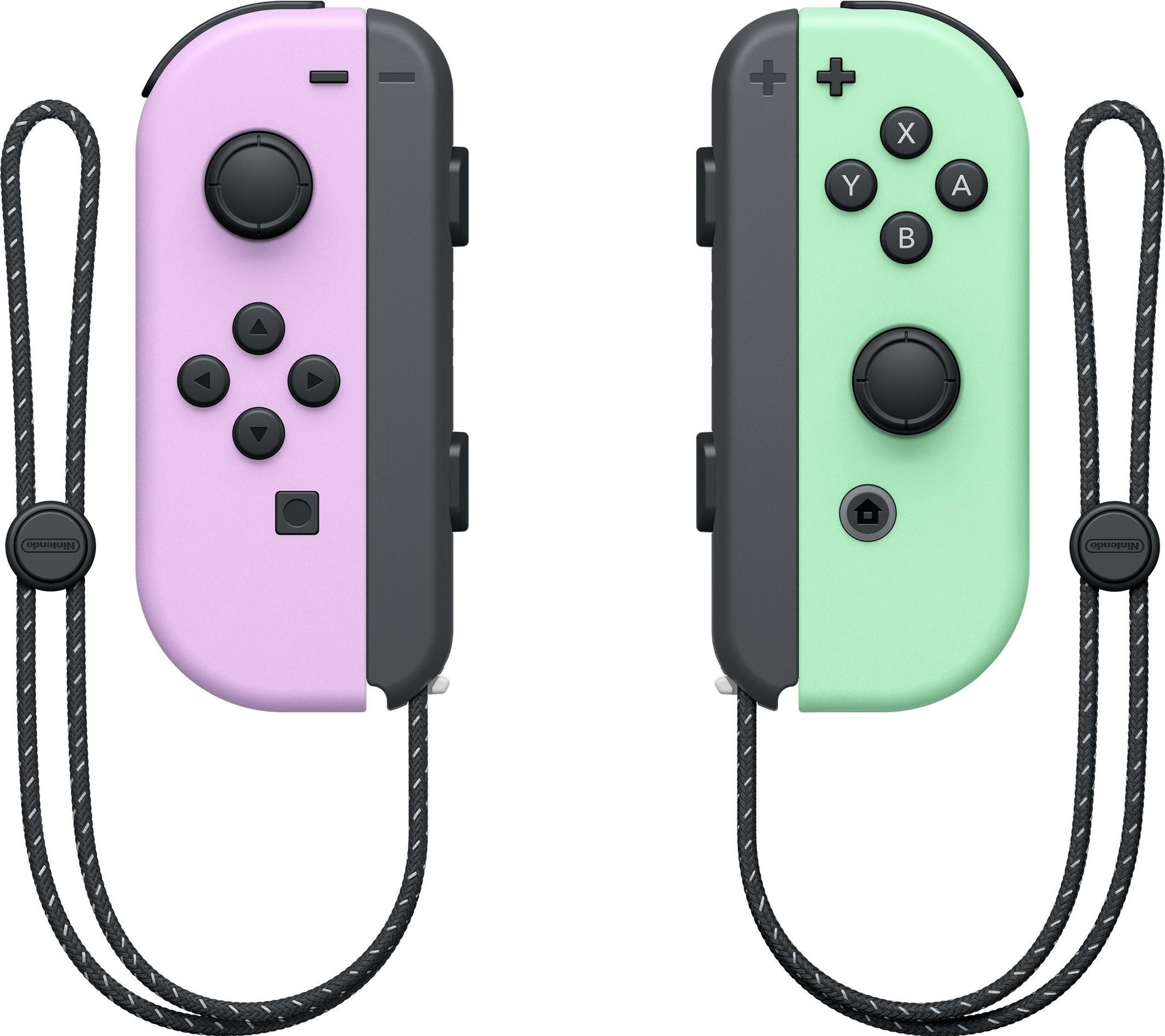 Nintendo Joy-Con Set Pastell-Lila/Grün (Switch), Gaming Controller, Grün, Violett