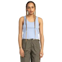 Element Tanktop "Yarnhill", Damen, Gr. S, blau (blau heron), Obermaterial: 95% Baumwolle, 5% Elasthan., Tops Tanktop