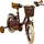 HUFFY Vintage 12" Rot