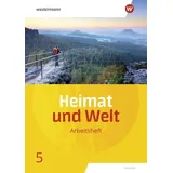 Westermann Schulbuchverlag Heimat und Welt 5. Arbeitsheft. Sachsen