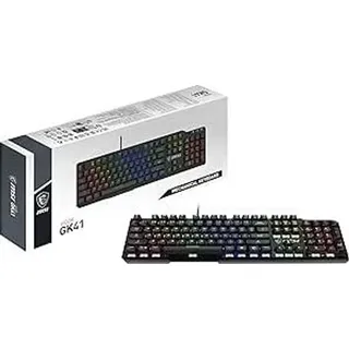 MSI Vigor GK41 LR Gaming Keyboard, verkabelt (DE, Kabelgebunden), Tastatur