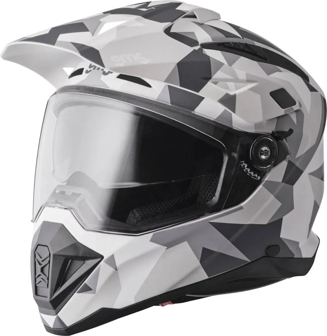 Gms Adventus Camo matt weiss-grau camo - 2XL
