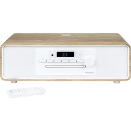 Thomson Micro-Kompaktanlage MIC301IBT - Weiß/Braun