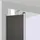ATHMER Fingerschutz Rollo NR26 w-proof 192,5 x 130 cm schwarz