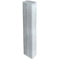 Diephaus Rechteck-Palisade Grau 120 x 16,5 x 12 cm