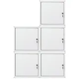 Proregal Cubic Schließfachwürfel 35 x 35 x 35 cm Grau