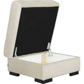 Home Affaire Stauraumhocker »Tulio« mit Stauraum beige