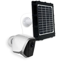 WLAN Solar IP Kamera mit Akku HD 1080p Überwachungskamera Outdoor Solarpanel