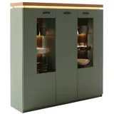 MCA Furniture Highboard MONIZ - B/H/T ca. 138,00x144,00x38,00