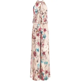 Vera Mont Damen mit Blumenprint 40, Beige/Dark Red - 40W