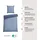 SCHIESSER Silva Renforcé Blau 135 x 200 cm + 80 x 80 cm