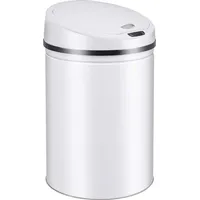 Automatischer Sensor-Müllbehälter Edelstahl 60L Praktisch - Silber