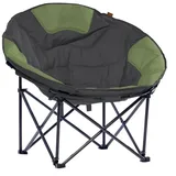 Skandika Campingstuhl Moonchair XXL Grau/Grün