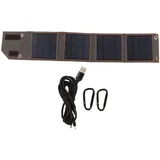 Faltbares 8w 5v Usb-solarpanel – Tragbares Solarladegerät Für Wandern Und Camping – Wasserdichtes Outdoor-solarpanel