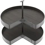 Emuca Harmony Ablagen 70,8x77,0x70,8 cm Anthrazitgrau