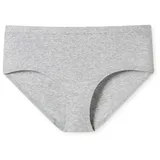 SCHIESSER Panty Pure Rib in grau-mel. | Gr.: 44