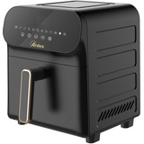 Ardes ARFRYA04 ELDORADA 6L D Heißluftfritteuse aus Metall 6 Liter Fassungsvermögen Luftfritteuse mit digitalem Touch-Display und 90 Minuten Timer Rapid Air Technologie