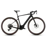 Cube Nuroad Hybrid C:62 EXC 400X 2026 | blackline | M | E-Rennräder - schwarz/grau