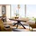 Livetastic Esstisch Braun, Holz, Wildeiche, massiv rechteckig, X-Form, 100x75x180 cm, ausziehbar, Esszimmer, Tische, Esstische, Esstische ausziehbar