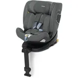 Foppapedretti FP360 I-Size Autositz, 360° drehbarer Sitz, für Kinder von 40 bis 150 cm, 0-12 Jahre, ECE R129, Dualfix-Befestigung (Isofix und nicht), Safe Body Protection, grau