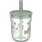 Mepal - Little Dutch - Flexibler Deckel mit insektensicherem Strohhalm - Geeignet für alle Arten von Flüssigkeiten - Verschüttet nicht - 250 ml - Little Farm