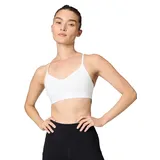 Nike Indy Light Support Padded Adjustable Sport-BH Damen 100 white/stone mauve M