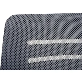 Mendler 2er-Set Konferenzstuhl HWC-K51, Besucherstuhl Freischwinger, 150kg belastbar Stoff/Textil ~ grau