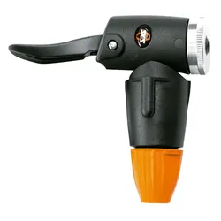 SKS E.V.A-Kopf für Rennkompressor, universell einsetzbar für alle Ventilarten wie Presta, Schrader und Dunlop, robust und langlebig, einfache Handhabung