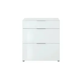 Möbel Kraft Vitreo Neo 90 x 99 x 41 cm Soft Close weiß