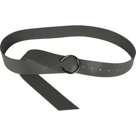 Stylebreaker Taillengürtel Polyurethan Dunkelgrau 100