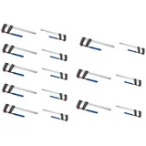 Vago-Tools 16 tlg Set Schraubzwingen 150/200/250*50 300x80 je 4 Leimzwingen