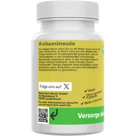 Vitamineule Ginkgo Biloba Kapseln 90 St.