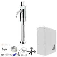 BieTal Tafelwasseranlage 10 L/h & Schanksäule Classic 3 Hebel